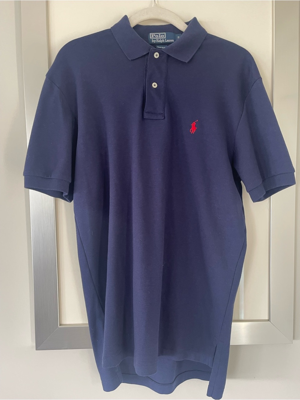 Polo Ralph Lauren Men’s navy blue cotton polo